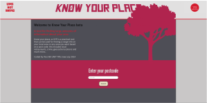 Know Your Place Beta