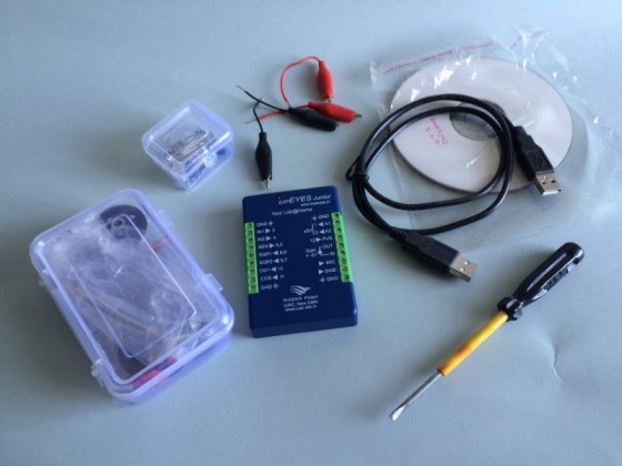 The kit contains all components necessary to perform a great variety of science, technology and electronic experiments.